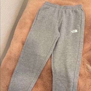 The North Face Kids Gray Sweatpants- size medium